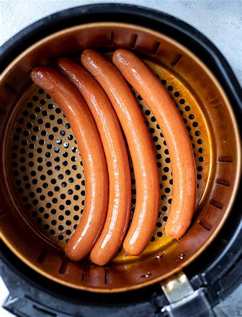 AIR FRYER HOT DOGS!!! ★ Tasty Air Fryer Recipes