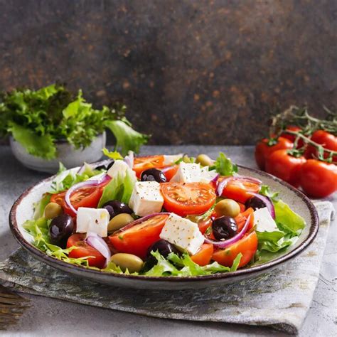 Premium Photo Fresh Vegetables Salad From Tomatoes Cucumber Red