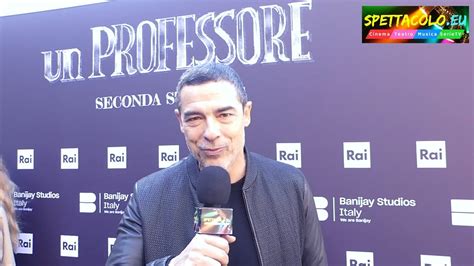 Alessandro Gassmann Intervista Un Professore 2 Mio Figlio Leo Ha