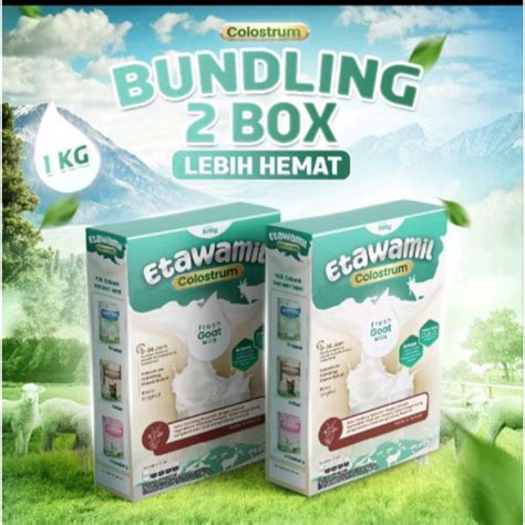 Jual Susu ETAWAMIL COLOSTRUM Susu Kambing Etawa Premium Halal BPOM RI