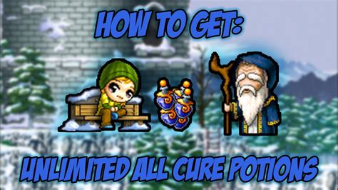 Maplestory How To Get Unlimited All Cure Potions Youtube