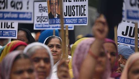 New Delhi India August 5 Victims Of The 1984 Anti Sikh Riots Stage A