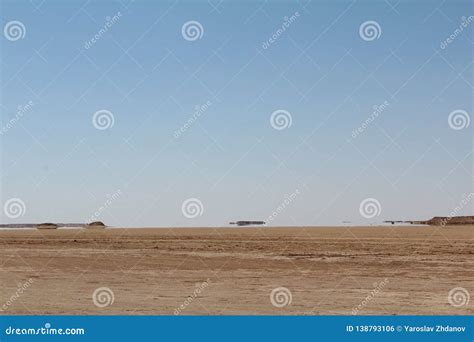 Mirage in the Sahara Desert Stock Photo - Image of adventure, outdoor ...