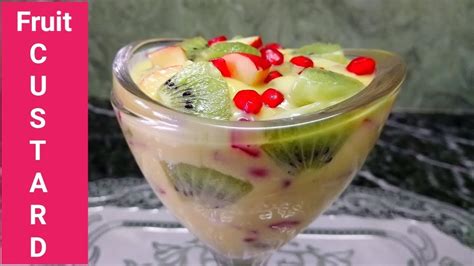 Fruit Custards Simple Recipe How To Make Fruit Custard Fruit Custard