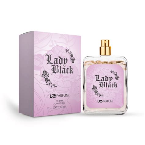 Perfume Feminino Lady Black LPZ PARFUM 100ml Lalouí Cosmetics