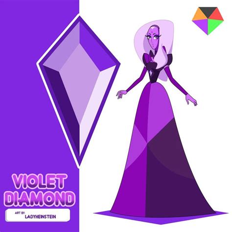 Violet Diamond By Ladyheinstein Steven Universe Diamond Steven