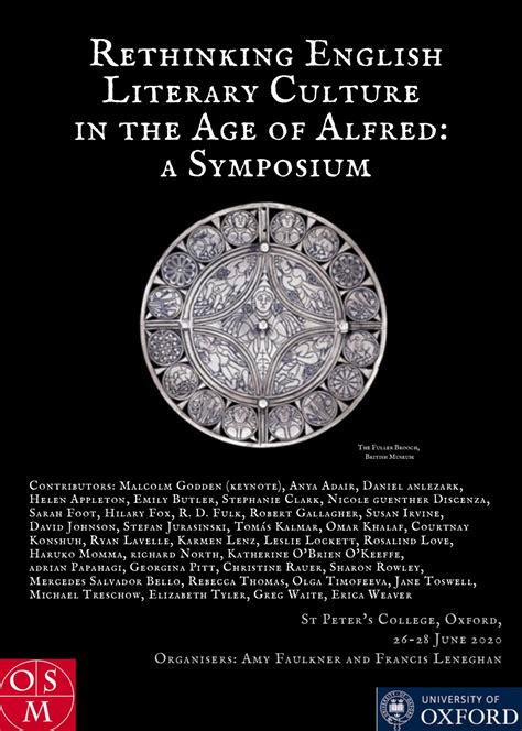 POSTPONED: Rethinking English Literary Culture in the Age of Alfred: a
