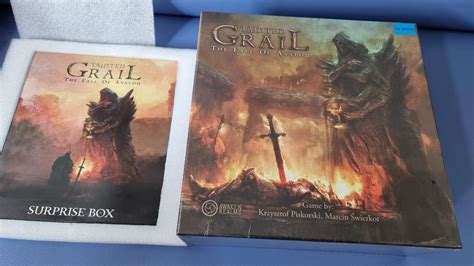 Tainted Grail The Fall Of Avalon Board Game Sets Kickstarter