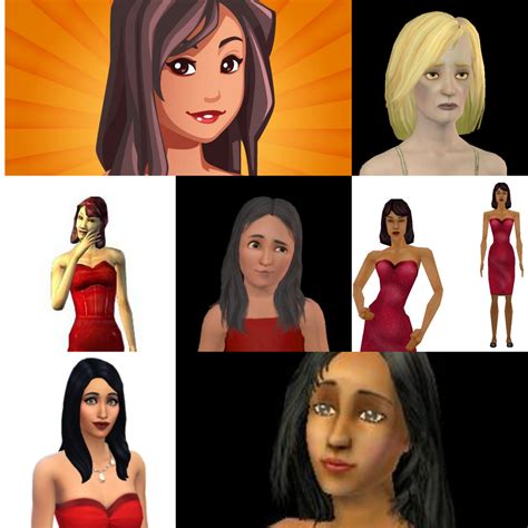 Many Looks Of Bella Goth Rthesims