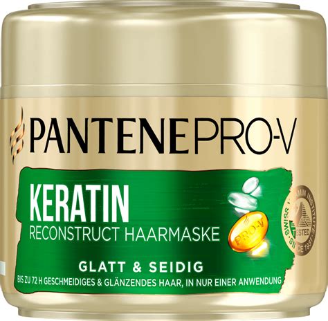 Pantene Pro V Haarkur Glatt Seidig Intensiv Maske Ml Dauerhaft