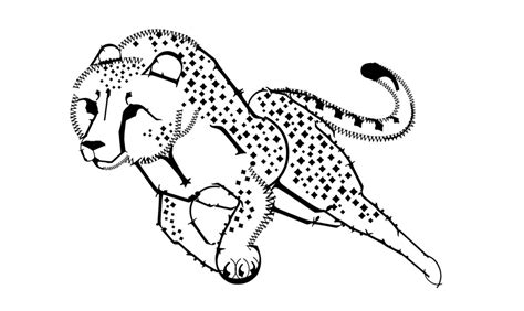 Easy Cheetah Drawing at GetDrawings | Free download