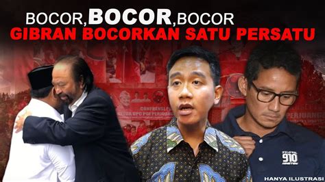 WAH GAWAT NIH GIBRAN BOCORKAN ADA LEBIH SATU PARTAI AKAN MERAPAT DI