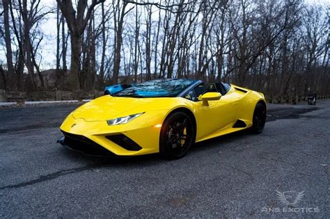 Lamborghini Huracán Evo Spyder Yellow Rns Exotics