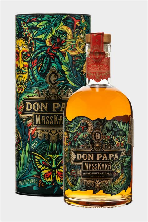 DON PAPA Masskara Classic Canister Rhum vieux arrangé et épicé 40