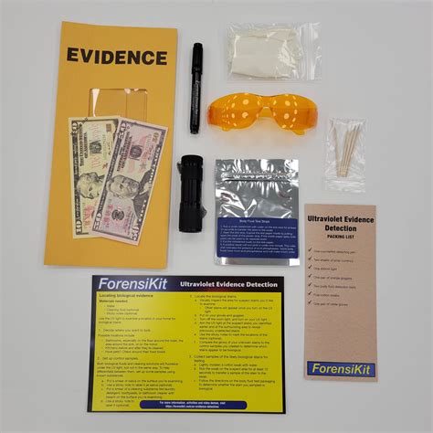 Forensikit Ultraviolet Evidence Detection Crime Scene Forensic