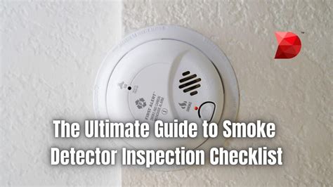 Smoke Detector Log Sheet Printable