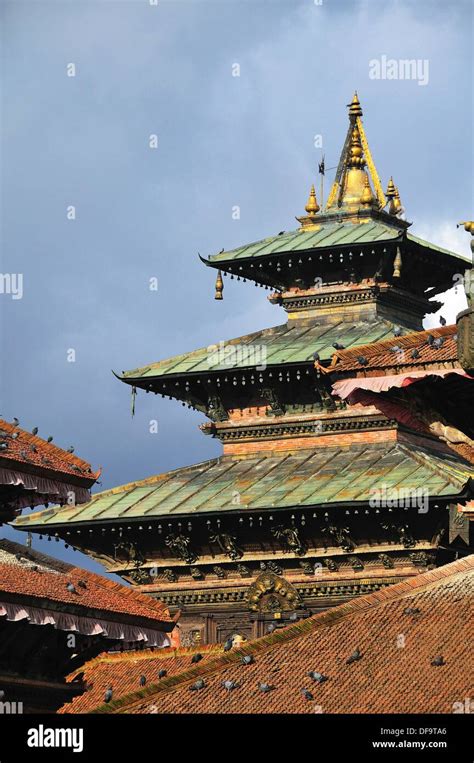 Heart Of Kathmandu View Of Taleju Temple In The Hanuman Dhoka Durbar