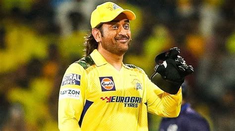 MS Dhoni IPL 2024 ধন যন বব পরণম কর মঠ নমলন বদশ