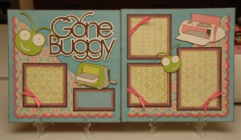 Monique Griffith Designs Gone Buggy Layout With New Cricut Everyday