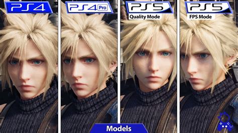 Compare Final Fantasy VII Remake No PS4 Vs PS5