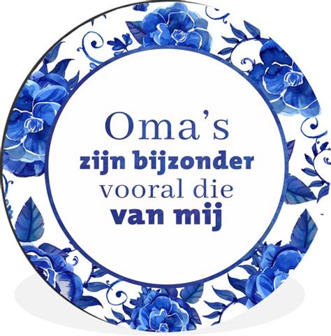 WallCircle Wandcirkel Muurcirkel Quotes Oma S Zijn Bijzonder