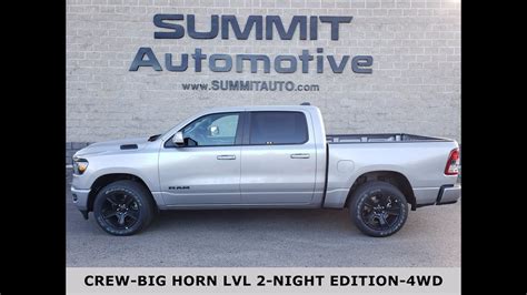 2020 Ram 1500 Crew Short Big Horn Level 2 Night Edition Walk Around