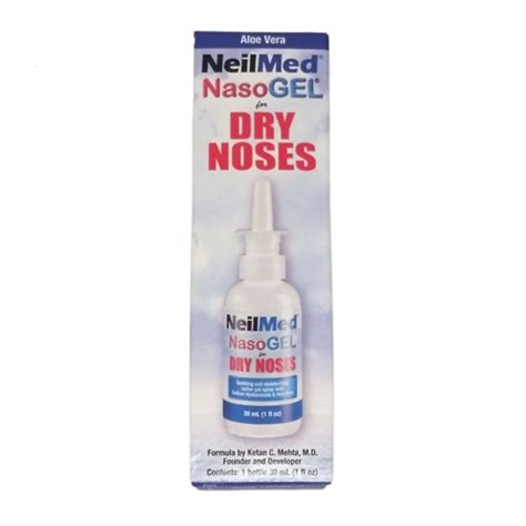 Gel Xịt Chống Khô Mũi Neilmed Nasogel Spray For Dry Nose Hộp 1 Chai