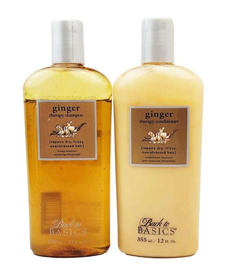 Back To Basics Ginger Therapy Shampoo Conditioner 12 Oz Duo Ebay Shampoo Conditioner