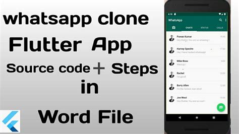 Whatsapp Clone Built Using Flutter Images