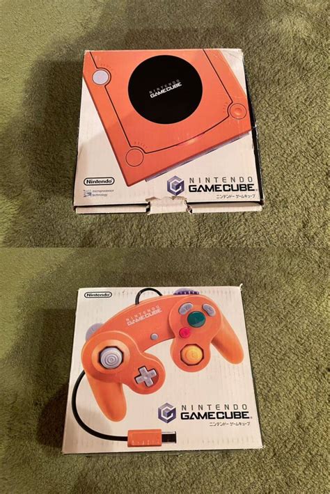 【やや傷や汚れあり】任天堂 Nintendo Gamecube Dol 001 ニンテンドーゲームキューブ オレンジ 本体セットの落札情報詳細