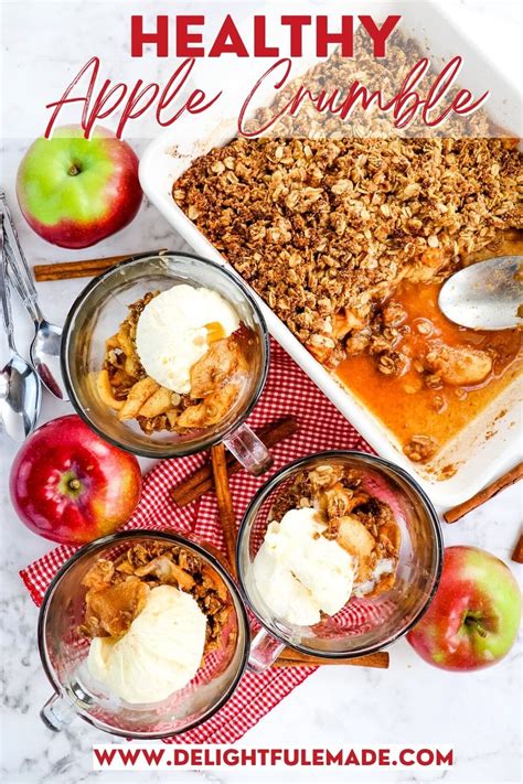 Healthy Apple Crumble Recipe | {EASY Sugar Free Apple Crisp}