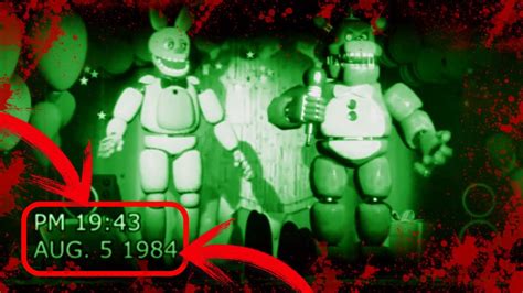 GrabaciÓn De 1984 Y 1992 De Freddy Fazbear Pizza Vídeos Antiguos De