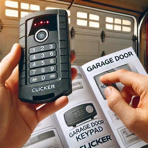 Clicker Garage Door Keypad Reset Guide (Fast & Simple)