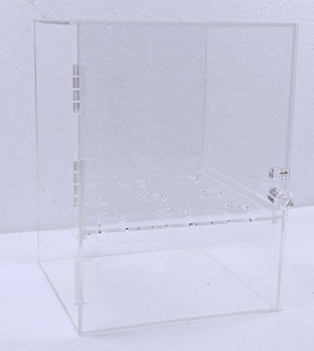 Ice Cream Cone Cabinet Holes Clear Acrylic Transparent Waffle Cone