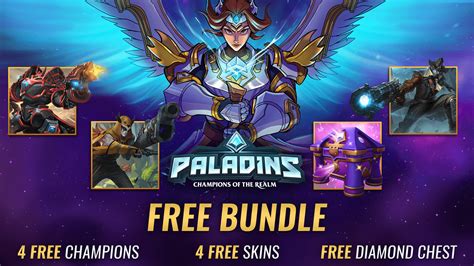 Become A Legendary Champion In Paladins Free To Play On The Epic Games