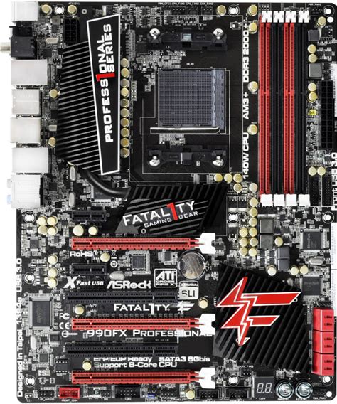 Asrock Fatal Ty Fx Professional Motherboard Specifications On