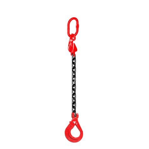 Chain Sling 1 Leg Grade 8 Master Link With Shortening Hook Clevis Sling