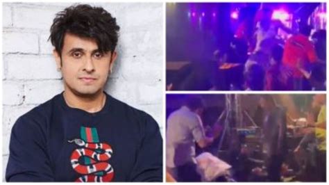 Attack On Sonu Nigam मुंबई में सोनू निगम पर म्यूजिक इवेंट के दौरान हमला अस्पताल में भर्ती