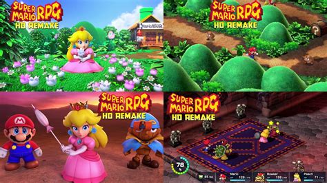 Super Mario RPG Legend Of The 7 Stars HD Remake Nintendo Direct Sneak