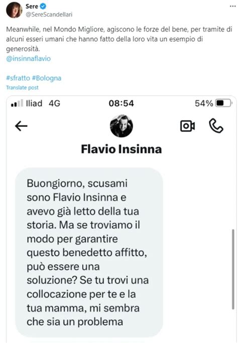 Flavio Insinna Commuove Si Offerto Di Aiutare Una Donna Che Rester