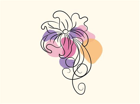 flowers line art 45920299 Vector Art at Vecteezy