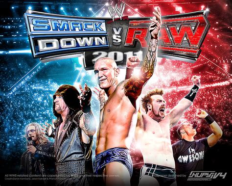 Smackdown Vs Raw 2011 Video Game Wrestling Wwe Esports Hd