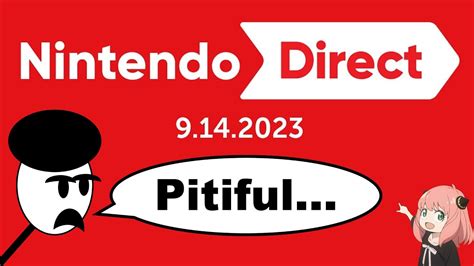 Basically The September Nintendo Direct 2023 YouTube