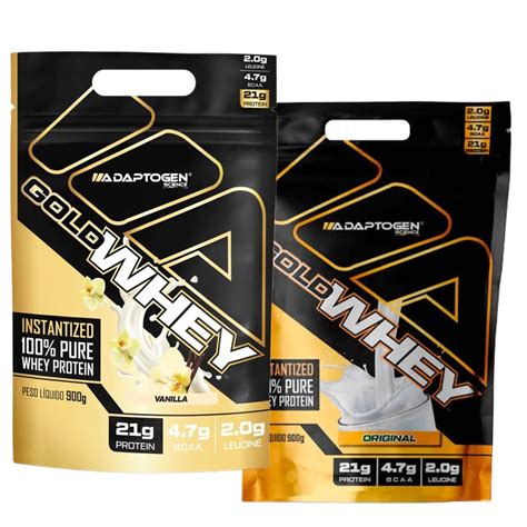 Gold Whey X G Refil Adaptogen Importado Heavy Nutrition Suplementos