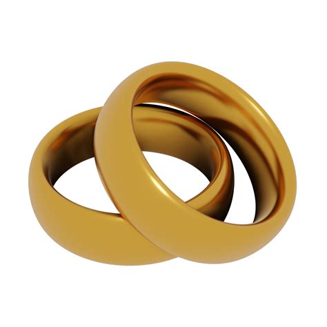 gold wedding rings 9370661 PNG