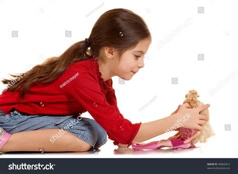 Child Playing Dolls Stock Photo 46862812 | Shutterstock