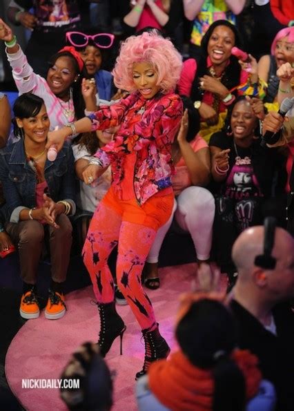 [video] Nicki Minaj Takes Over Bet Barefoot Watch Her Performance Thejasminebrand