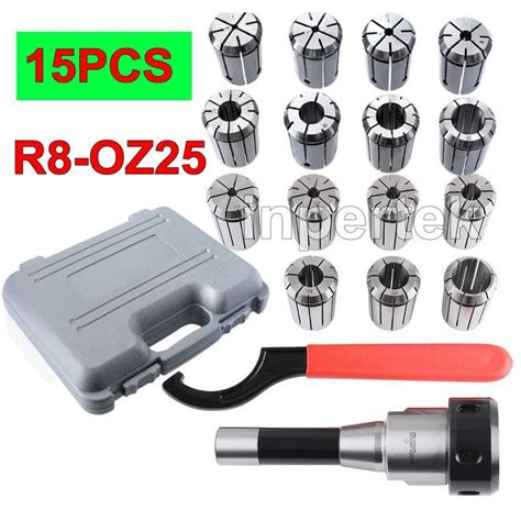 Jual Arbor Set R8 OZ25 15 Collet Set 15 Pcs NT40 NT30 BT50 BT30 MT4 MT3