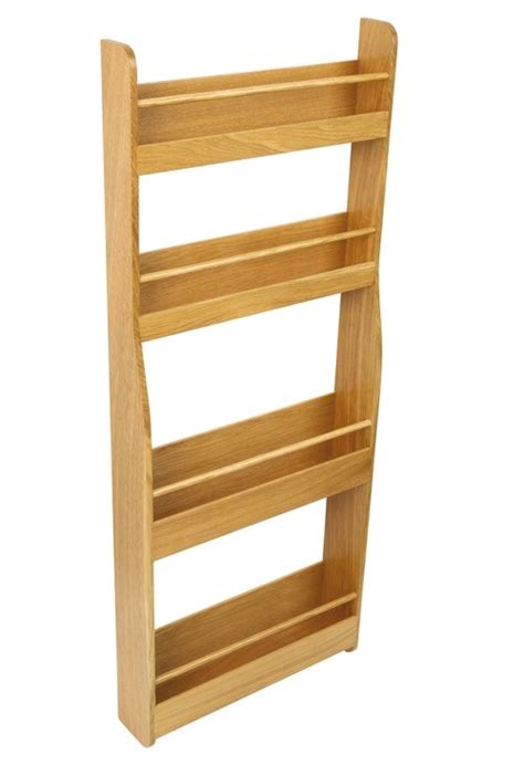 Oak Wood Storage Rack