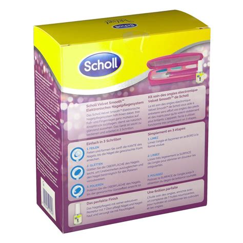 Scholl Velvet Smooth Elektronisches Nagelpflegesystem Pink St Shop